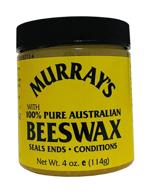 🐝 murray's 100% natural australian beeswax, 4 oz (6 pack) logo