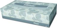 🧻 kleenex 2-ply white facial tissue, pop-up box of 125 tissues logo