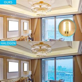img 1 attached to 🔆 Sleek Dimmable Silicone Replacement Light Bulb: White 2700K-3200K - Enhance your Space with Adjustable Warmth!