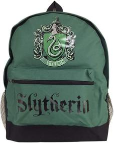 img 1 attached to Hogwarts Slytherin Rucksack Backpack - Harry Potter Merchandise