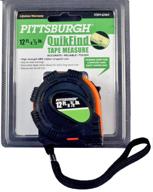 pittsburgh quikfind foot tape measure for quick and accurate measurements логотип