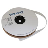 🔩 adhesive-backed hook side only: 1" x 75 ft. white velcro usa hook 70/wi125 70/71 texacro logo