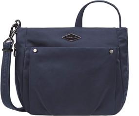 img 4 attached to 👜 Travelon Anti-Theft Parkview Expansion Crossbody: Stylish and Secure Women's Handbags & Wallets for Travel