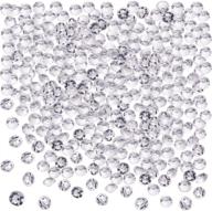 💎 enhance your special occasions with blulu 2000 pack 6 mm clear acrylic diamond scatters: wedding party crystal table confetti logo
