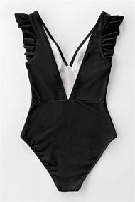 img 2 attached to CUPSHE Royal Elegance Swimsuit - Classy Women's Swimwear & Cover Ups