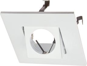 img 1 attached to Efficient Recessed Voltage 💡 Lighting: WAC Lighting HR D416 WT