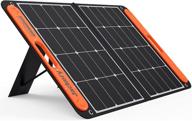 🔆 jackery solarsaga 60w портативная солнечная панель для explorer 160/240/500 - компактное складное солнечное зарядное устройство для летнего кемпинга, фургона, автофургона (не совместимо с explorer 440/powerpro) logo