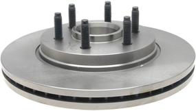 img 4 attached to 🔘 ACDelco Silver 18A1623A Front Disc Brake Rotor and Hub Assembly - Enhanced Performance and Durability