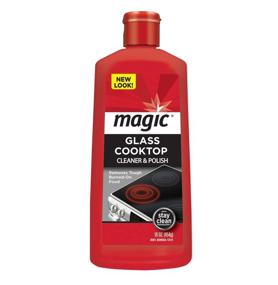 img 1 attached to 🔥 Magic Glass Cooktop Cleaner and Polish - 16oz - Ultimate Professional Home Kitchen Cleaning Solution for Induction, Ceramic, Gas, Portable Electric Cooktops