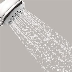 img 2 attached to 🚿 Hansgrohe Croma Showerhead Upgrade 3-inch Modern 1-Spray Full Easy Clean with Airpower and QuickClean in Chrome, 06498000