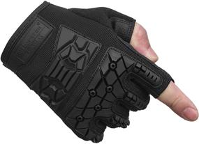 img 2 attached to 🧤 Seibertron T.T.F.I.G 2.0 Men's Tactical Military Gloves: Flexible Rubber Knuckle Protection for Combat, Hunting, Hiking, Airsoft, Paintball, Motorcycle Riding, and Outdoor Activities
