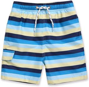 img 4 attached to 👶 VAENAIT BABY 2-7T: UV Protection Swim Set for Kids - Quick Dry Rashguard Swim Top & Board Shorts