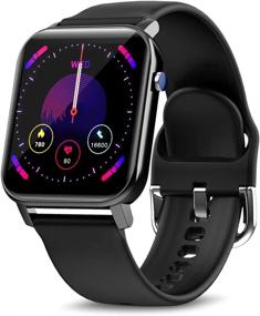 img 4 attached to 🕒 KOSPET Smartwatch: 1.4" Fitness Tracker with 31 Sports Modes, Heart Rate & Sleep Monitor - iOS/Android Compatible