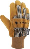 🧤 brown carhartt insulated suede glove: superior seo-friendly product logo