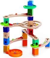 hape quadrilla cliffhanger wooden multicolor: an exciting marble run for endless fun! логотип