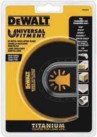 durable titanium flush cut 🔧 dewalt oscillating tool blade - dwa4213 логотип