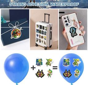 img 1 attached to 🎉 Zelda Birthday Party Pack - 50 Pcs Theme Game Decorations including Happy Birthday Banner, Cake Topper, Cupcake Toppers, and Balloons