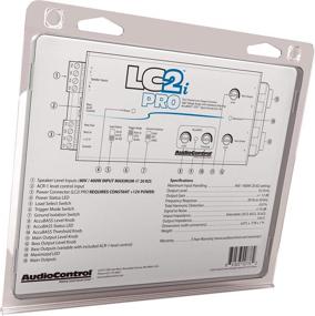 img 2 attached to 🎵 AudioControl LC2i PRO High-Performance 2-Channel Line Output Converter with Impedance Matching, AccuBASS, GTO, Audio Signal Sensing, 12V Turn-On, and ACR-1 Dash Remote Subwoofer Control