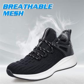 img 3 attached to Akk Men's Athletic Walking Shoes - Enhancing Men's Footwear in the Athletic Category