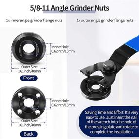 img 1 attached to Adjustable Grinder Spanner Multiple Grinders