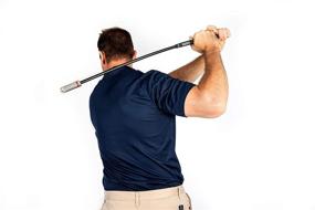 img 2 attached to Enhance Your Golf Swing Speed with Our Compact Indoor Golf Swing Trainer