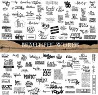 💌 doraking 90pcs vintage nice words sentences sweet happiness stickers - perfect for laptop, scrapbook, windows & decoration - no-repeat retro words stickers by doraking logo