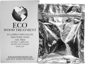 img 4 attached to 🌲 Eco Wood Treatment EWT1, 1 US Gallon, Long-lasting, Semi-Transparent Silvery Patina - High SEO