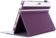 📱 procase folio cover case for microsoft surface pro 7/6/2017/4/lte/3 – purple (compatible with type cover keyboard) logo