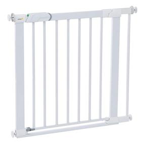 img 4 attached to 👶 Safety 1st Flat Step Baby Gate - Pressure-Mounted, White Finish, Standard Size