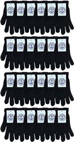 img 4 attached to Wholesale Winter Gloves: Thermal Women's & Men's Accessories for Gloves & Mittens