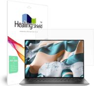 🔆 premium anti-glare matte screen protector for dell xps 15 9500 non-touchscreen - lcd shield guard, healing shield light film logo