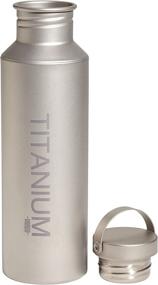 img 1 attached to Titanium Water Bottle with Titanium Lid: Lightweight and Durable Hydration Solution