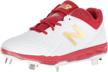 new balance womens metal softball women's shoes in athletic logo