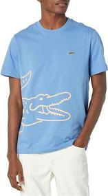 img 2 attached to Lacoste Sleeve Around Graphic T Shirt Men's Clothing for T-Shirts & Tanks