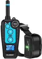 🐶 ellassay 1800ft remote dog training collar: waterproof, rechargeable with beep, vibration, and shock modes for small, medium, large dogs logo