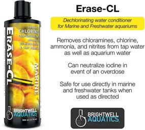 img 1 attached to 🐟 Brightwell Aquatics Erase-Cl - Effective Chlorine, Chloramines &amp; Ammonia Remover for Marine and Freshwater Aquariums