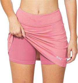 img 1 attached to 🏃 BALEAF Women's Lightweight Active Skirts with Shorts Pockets for Running, Tennis, Golf, Workout, Sports