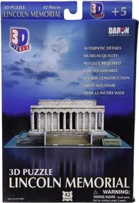 img 2 attached to 🧩 Daron Lincoln Memorial Puzzle: 42-Piece Challenge for History Enthusiasts