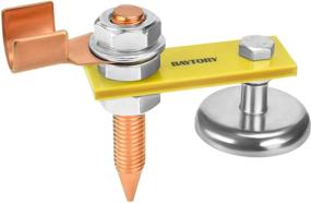 img 4 attached to 🧲 BAYTORY Upgrade Magnetic Welding Support Ground Clamp Tools with Strong Magnetism and Stability Clamps - Copper Tail Welding Accessories Included