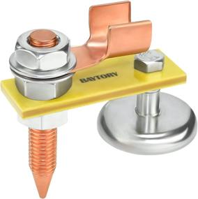 img 2 attached to 🧲 BAYTORY Upgrade Magnetic Welding Support Ground Clamp Tools with Strong Magnetism and Stability Clamps - Copper Tail Welding Accessories Included