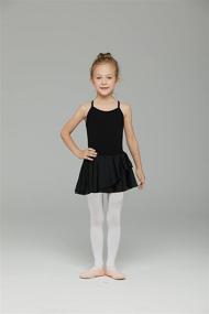 img 2 attached to 🩰 Adorable MdnMd Toddler Ballet Leotard: Dance with Style in Flutter Sleeve Skirt Ballerina Ballet Dress!