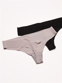 img 1 attached to 🩲 Multipack Panties for Women by Calvin Klein - Invisibles Thong for Optimal Comfort