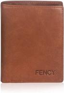 👛 genuine leather wallet with efficient blocking closure - essential men's accessory logo