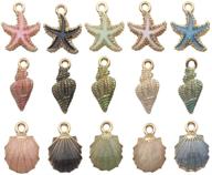 ilovediybeads assorted starfish necklace accessories logo