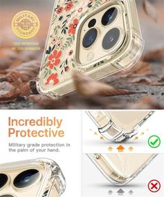 img 2 attached to GVIEWIN Compatible Flexible Shockproof Protective Cell Phones & Accessories