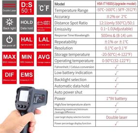 img 3 attached to Kaemeasu Thermometer 58℉ 2912℉ Multipurpose Temperature