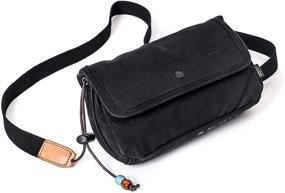 img 1 attached to 👜 Gootium Canvas Small Crossbody Purse: Perfect Women's Handbags & Wallets Combo