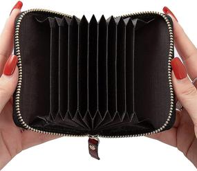 img 3 attached to Credit Wallet Tessem Leather Blocking Women's Handbags & Wallets for Wallets