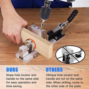 img 1 attached to 🔧 Riiai Pocket Hole Jig Kit: Ultimate Woodworking Joinery System for DIY Furniture & Projects