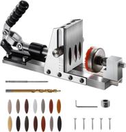 🔧 riiai pocket hole jig kit: ultimate woodworking joinery system for diy furniture & projects logo